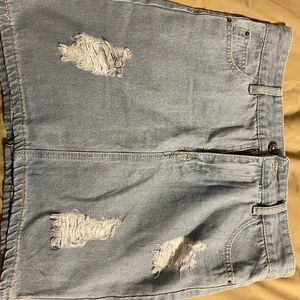 Jean skirt